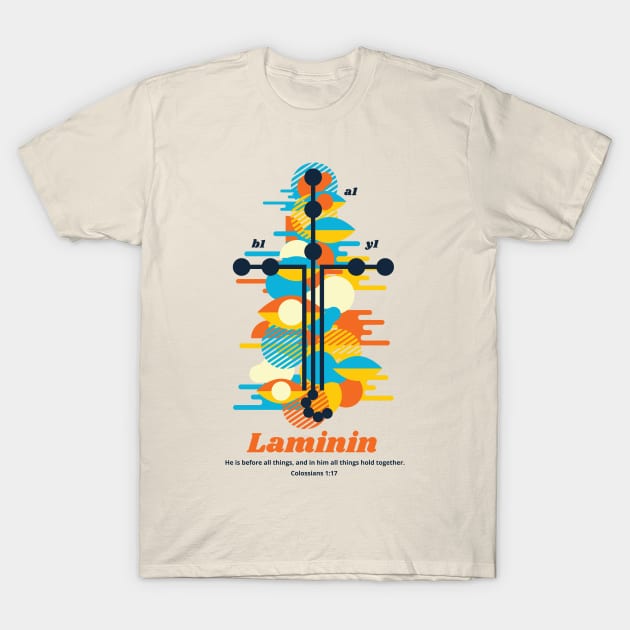 Laminin-111 Christian T-Shirt by ManaWar